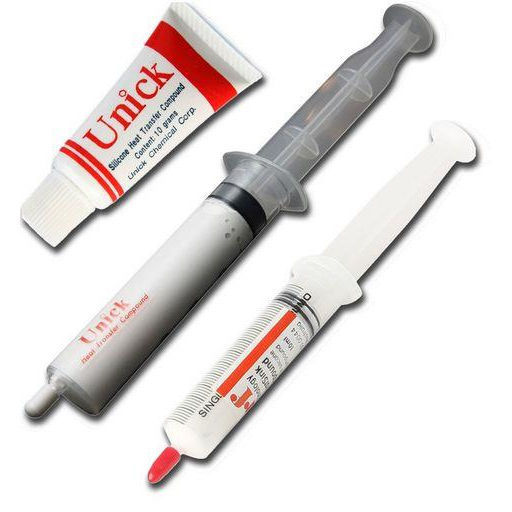 Non Silicone Heat Compound Heat Transfer Compound Syringe BOURNE