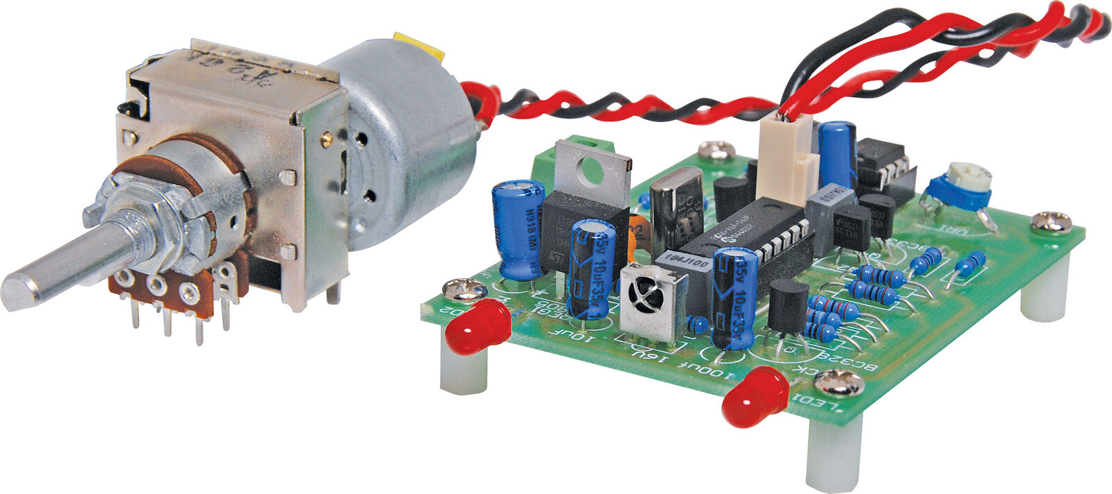 Siliconchip Remote Volume Control Kit for Building into Amplifiers or