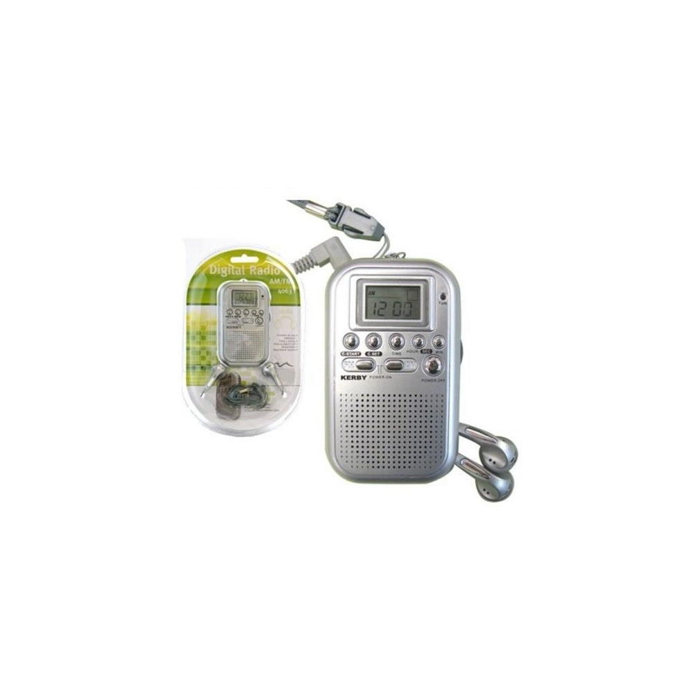 LCD AM FM RADIO with ALARM CLOCK SPEAKER