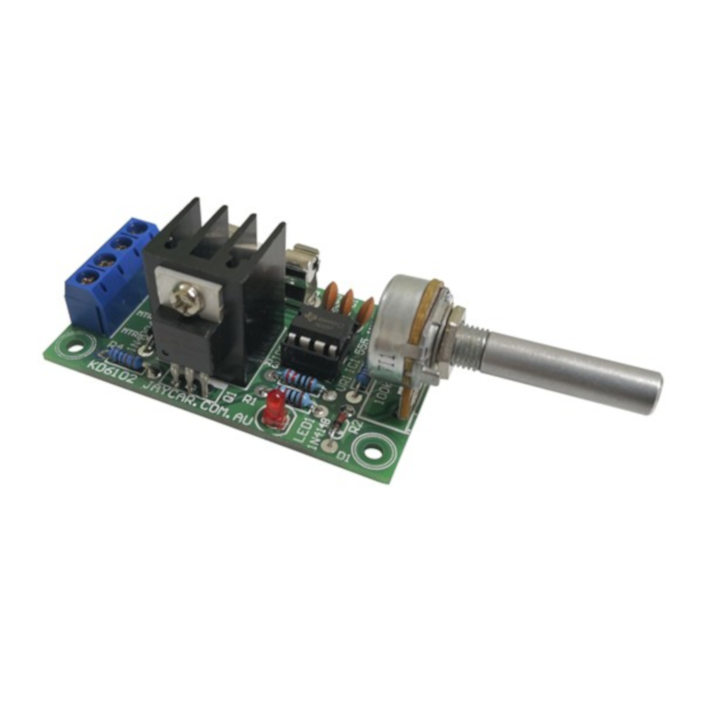 5A 12VDC PWM Motor Speed Controller Kit BOURNE