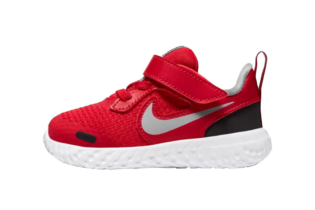 Nike Kids' Revolution 5 Toddler Velcro Casual Shoe (University Red ...