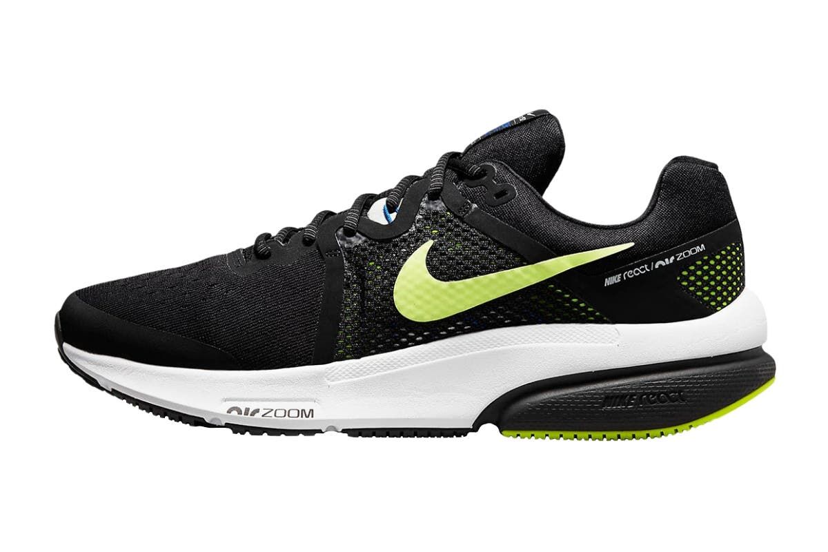 Nike Men's Prevail Running Shoes (Black/Volt Glow/Volt/Photon Dust/White/Hyper Royal, Size 11.5 US)