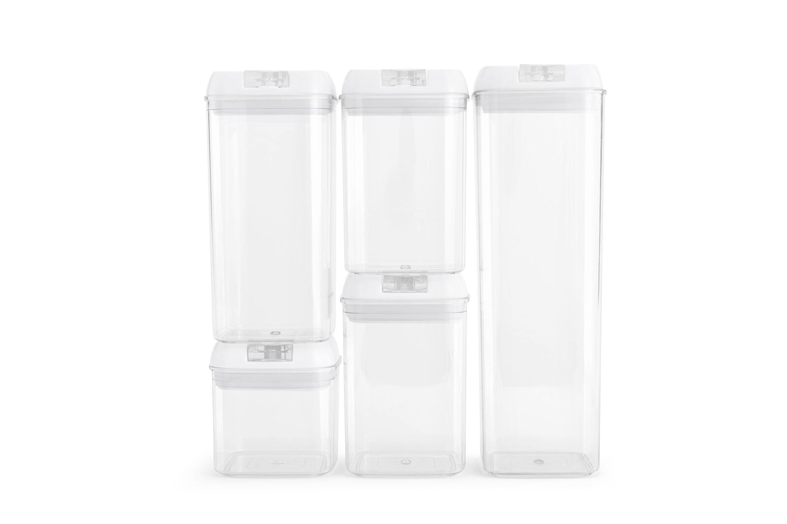Ovela Flip Top Pantry Storage Container Set (5 Piece)