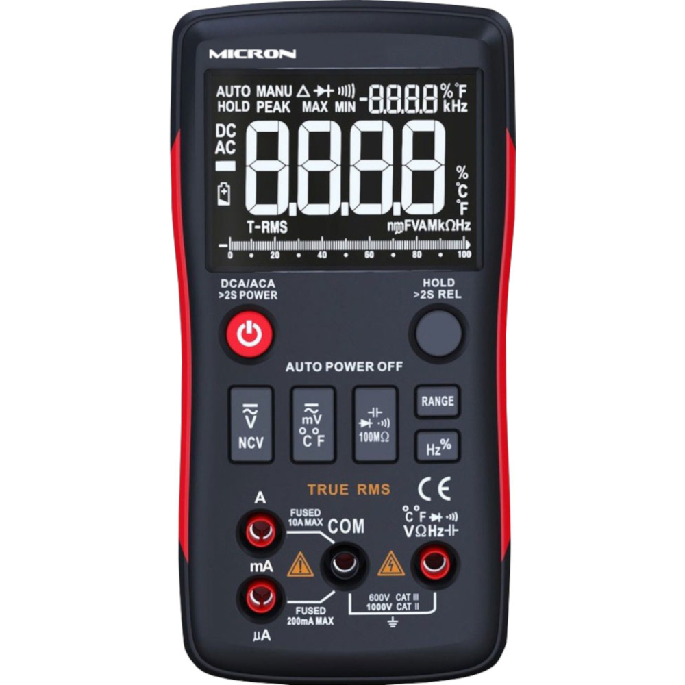 Micron 9999 Count Autoranging Digital Multimeter