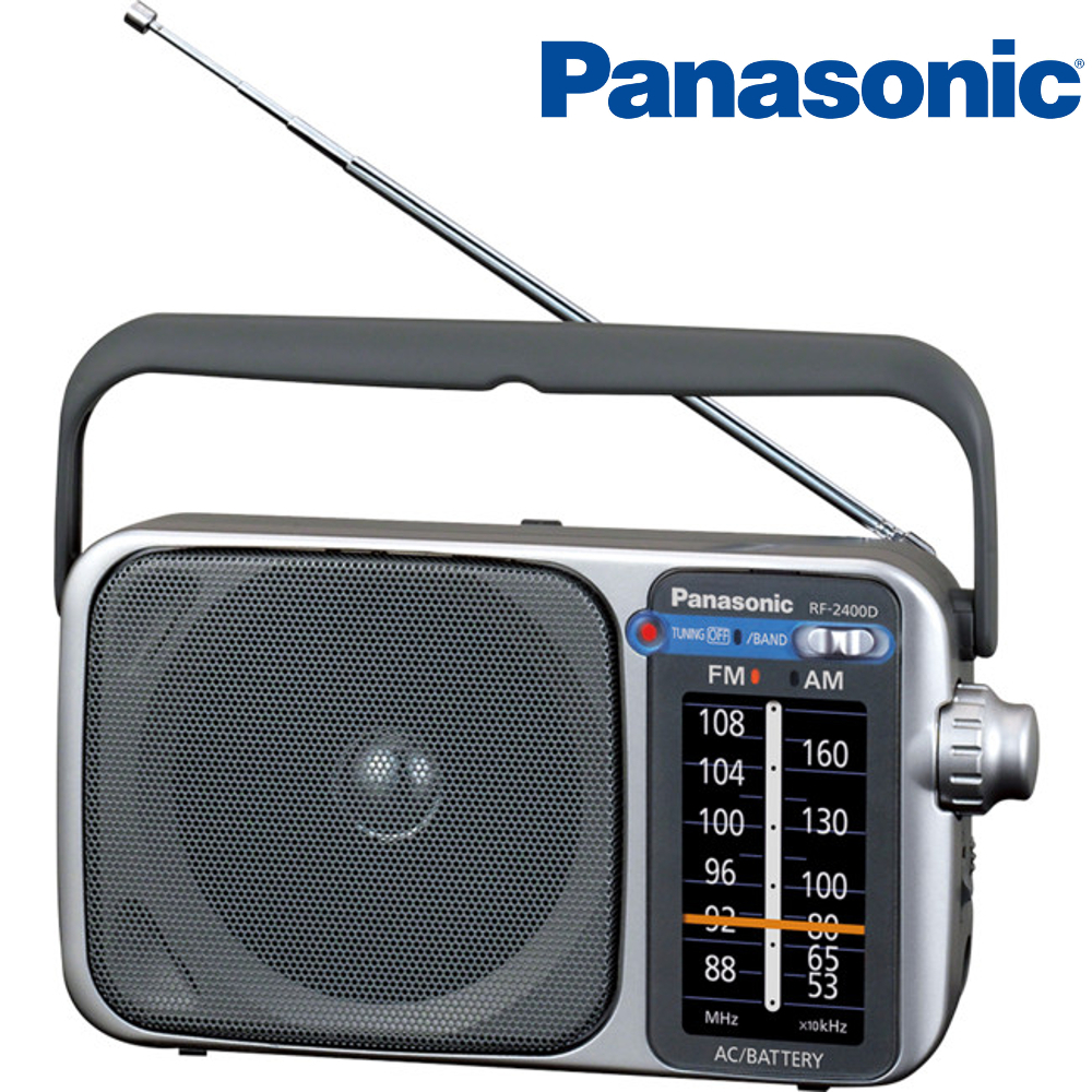 Panasonic RF-2400D Portable FM/AM Radio with AFC Tuner RF-2400