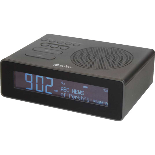 Richter RR35 Large Dimmable Display Sunrise DAB FM Digital Alarm Clock