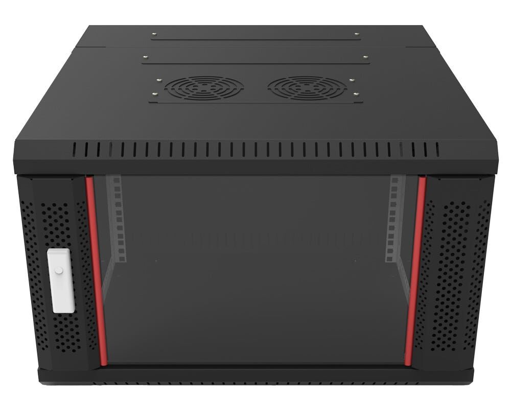 REDBACK RACKS ZH-6606W 19 inch Wall Mounted Data Rack 6RU Double Section