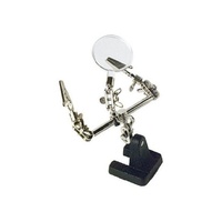 PROSKIT Helping Hand PCB Holder Third hand with Magnifier for Soldering Work