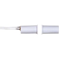 NESS 100-094 Stubby Flush Mount 9.5mm Diameter Reed Switch White