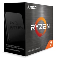 AMD Ryzen 7 5800X Zen 3 CPU 8C/16T TDP 105W Boost Up To 4.7GHz Base 3.8GHz Total Cache 36MB No Cooler (AMDCPU) (RYZEN5000)(AMD
