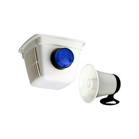 NESS 106-039 Tough Cover Horn Speaker Blue LED Strobe External Siren Kit 