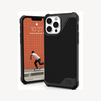 UAG Metropolis LT iPhone 13 Pro Max Kevlar Black Case 16ft Drop Protection