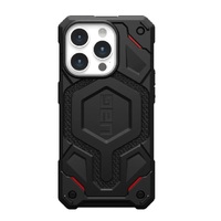 UAG Monarch Pro MagSafe Apple iPhone 15 Pro (6.1') Case - Kevlar Black (114221113940), 25ft. Drop Protection(7.6M),5 Layers Protection