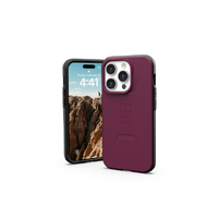 UAG Civilian Magsafe - iPhone 15 Pro Max - Bordeaux