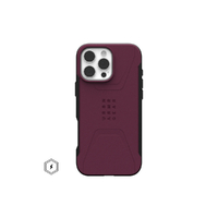 UAG Civilian Magsafe - iPhone 16 Pro - Bordeaux