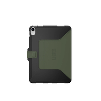 UAG Scout Folio Cover - iPad 10.9 Gen 10 - Black/Olive