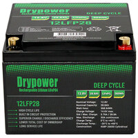 Drypower 12LFP28 Lithium Iron Phosphate 12.8V 28.8Ah Rechargeable Battery
