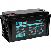 Drypower 12SB125TL-FR 12V 125Ah Long Life Standby AGM SLA Battery 