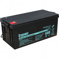 Drypower 12SB215TL-FR 12V 214Ah Long Life Standby SLA AGM Battery CW/ LC-P12200P