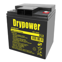 Drypower 12SB30C 12V 30Ah SLA Battery Rp EVX12300 DC26-12A CBC12V26H HF28-12A 