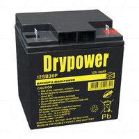 Drypower 12SB30P 12V 30Ah SLA Battery Rp PS12260H HR12120W HRL12110W HGL28-12 