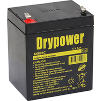 Drypower 12SB5C 12V 5Ah SLA Battery Rp CBC12V5.6AH LPC12-5.6 WP5-12E OCB-5-12F2