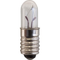12V 60Ma Tubular Les Lamp / Globe - Lilliput Edison Screw