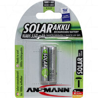 MI 1311-0001-BP2 Ansmann Low Self Discharge AAA NiMH Battery 1.2V  AAA 12X2PK