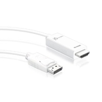 J5create JDC158 4K DisplayPort DP to HDMI 1.8m Cable Supports Audio