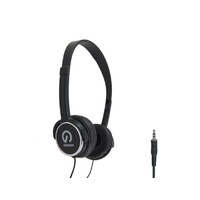 Shintaro Kids Stereo Headphone Black 85dB VolumeLimit Adjustable Overhead Design