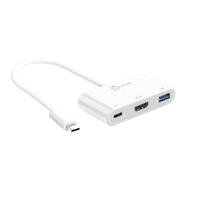 J5create JCA379 USB-C Type-C to HDMI & USB 3.0 With Power Delivery Adaptor Hub
