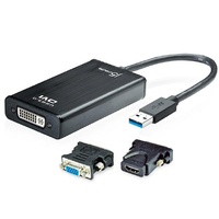 J5create JUA330U USB 3.0 DVI Display VGA And HDMI Adapters
