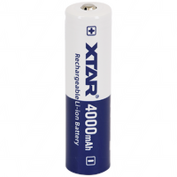 XTAR 4000mAh 18650 size Protected Lithium Ion High Power Torch Battery