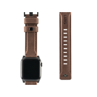 UAG Apple Watch 44"/42" Leather Strap- Brown