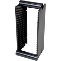 Fischer Plastic 20 Unit CD Rack/ Stand Modern Design Shelf or Wall Mounting