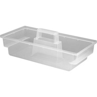 Clear Plastic Carry Caddy Large Fischer