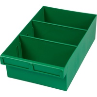 Green 300mm Large Parts Tray Storage Drawer With Dividers