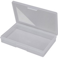 FIischer Plastic 1 Compartment Storage Box Small Plastic Case