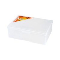 FISCHER PLASTIC 1 Compartment Storage Box Medium Plastic Case