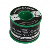 Solder Master 200g High Quality Lead Free Solder with Flux Cored Soldering Wire 