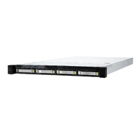 INWIN RS104 1RU RACK SERVER CHASSIS/500W PSUs/4x3.5" HOT SWAP Mini SAS HD