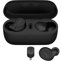 Jabra, Evolve2, Buds, UC, USB-A, Professional, Pocketable Calls.True Wireless Earbudsengineered for Hybrid Working, 8 Hours Battery, 33with Case, ANC