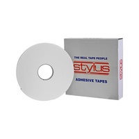 STYLUS 2132  Polyethylene Foam 0.8mm Thick Double Sided  Tape 12mm x 66m White