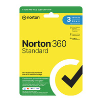 Norton 360 Standard Protection 1 User 3 Devices 1 Year Sub ESD Version [21432691]