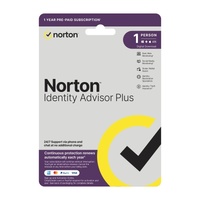Norton Identity Advisor Plus 1 User 1 Year Sub ESD Version [21432802]