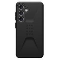 UAG Civilian Samsung Galaxy S24 5G (6.2') Case - Black (214437114040), 20ft. Drop Protection (6M), Armored Shell, Raised Screen Surround, Rugged