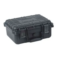 Equipment Case & Waterproof Tactical 13½Inch x 11½Inch x 6 Inch Cubed Foam-Black
