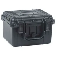 Equipment Case & Weatherproof Foam Insert 10.5Inch x 9.5Inch x 7Inch-Black