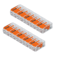 Wago 24-12 AWG 32A 2Pole Terminal with Lever Nuts 10pack