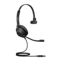 Jabra Evolve2 30 SE Wired USB-A MS Mono Headset, Lightweight & Durable, Noise Isolating Ear Cushions, 2Yr Warranty, Plug-and-play, 2-Mic Technology